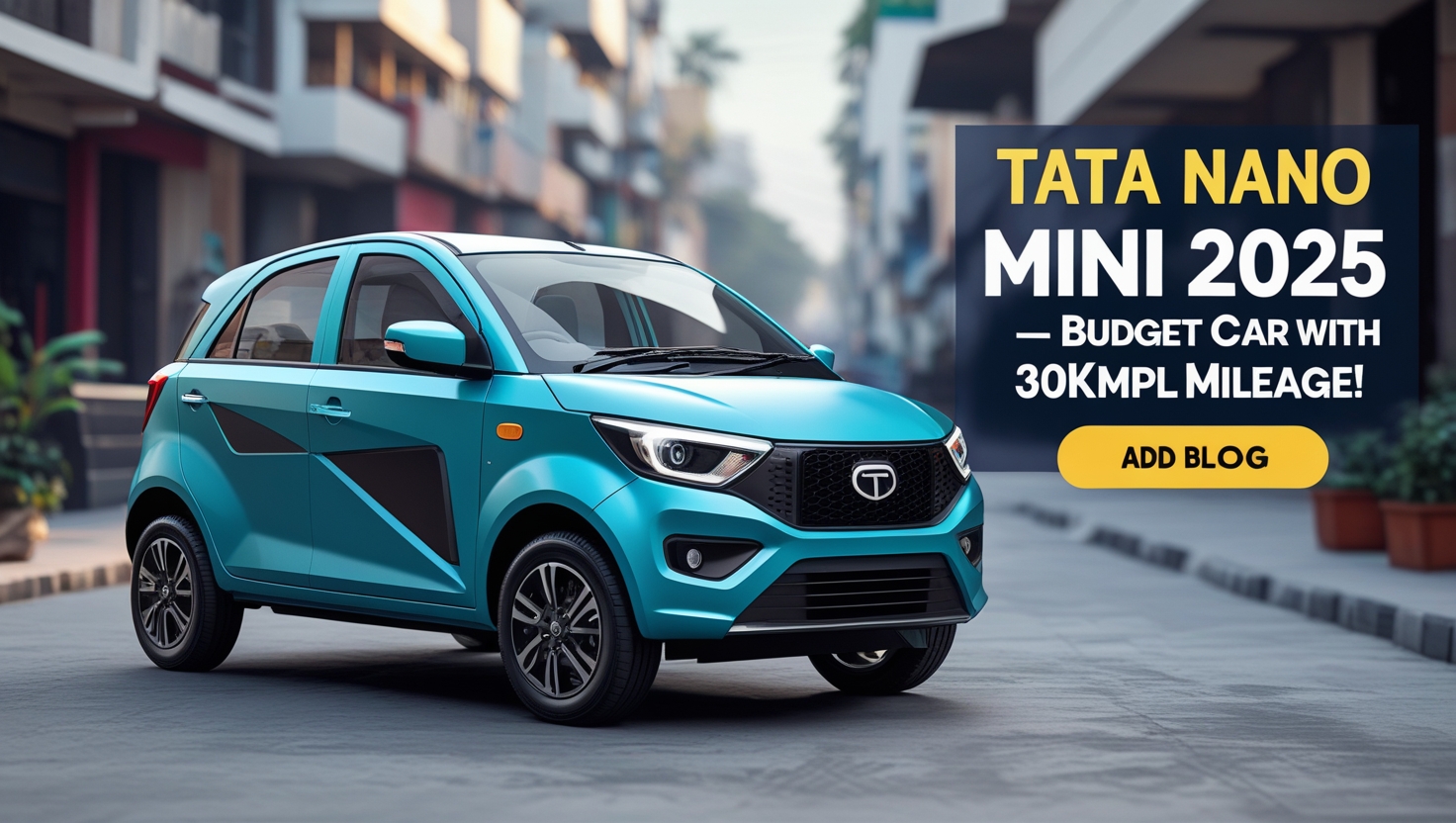 TATA Nano MINI Launch Date & Price 2025