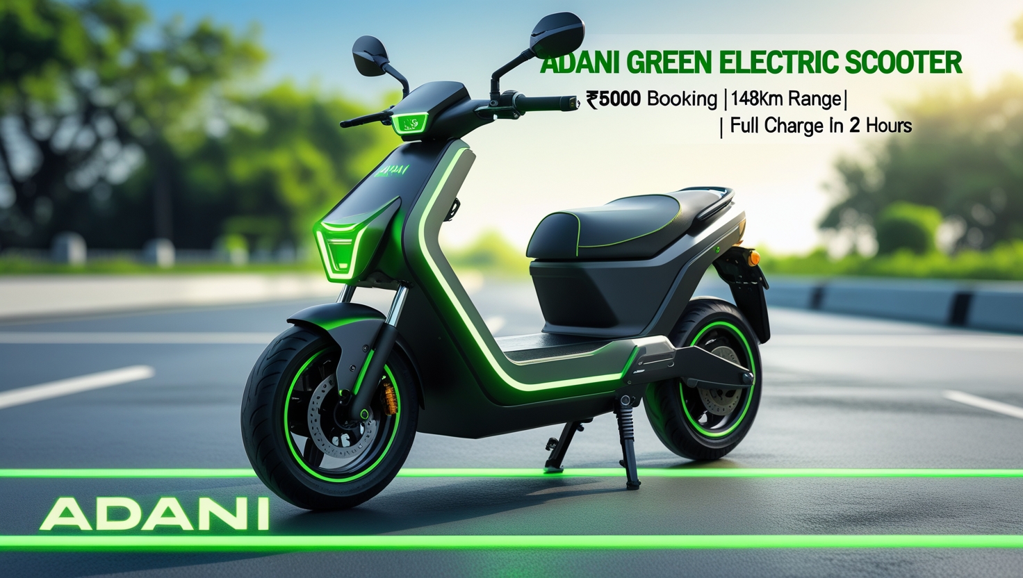 Adani Green Electric Scooter