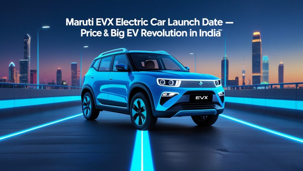 Maruti EVX Electric Car Launch Date