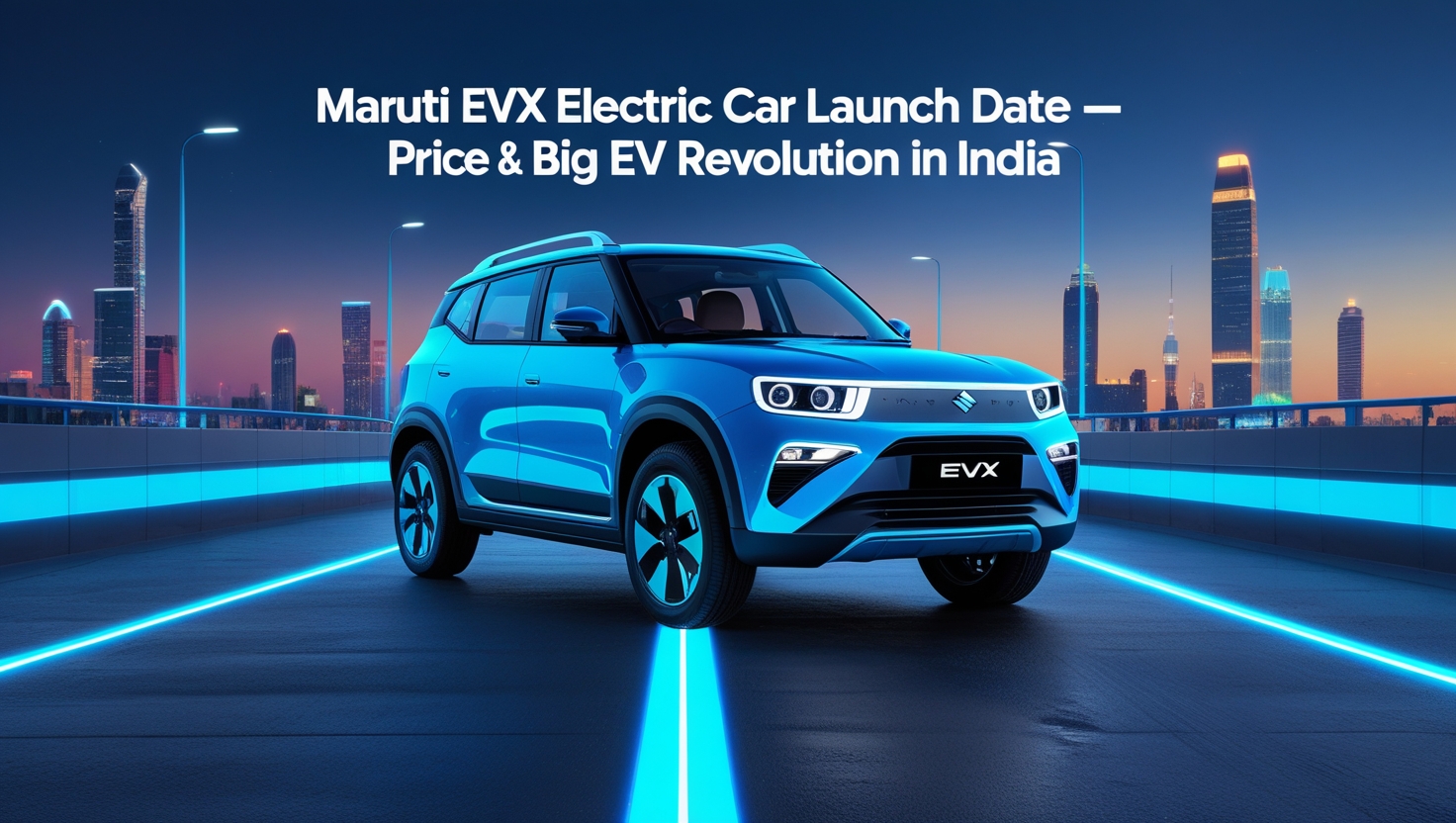 Maruti EVX Electric Car Launch Date