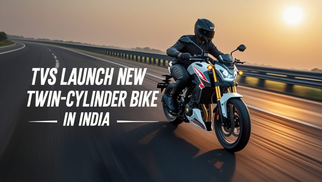 TVS New 450cc Twin-Cylinder Bike Launch In India