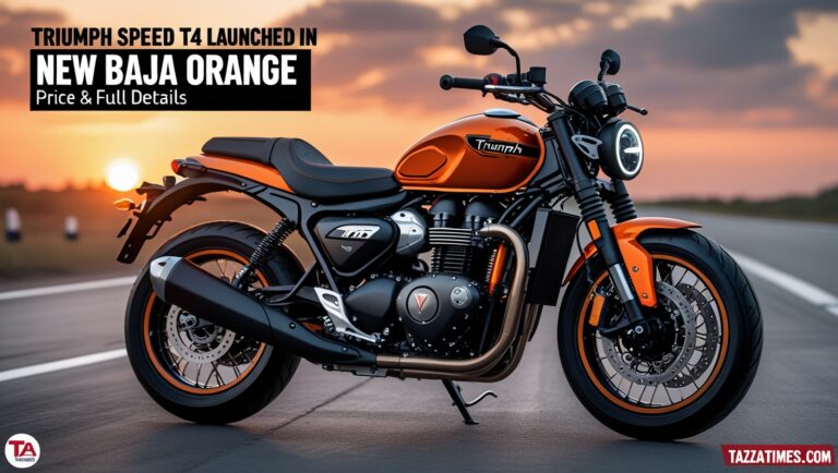 Triumph Speed T4 Launched