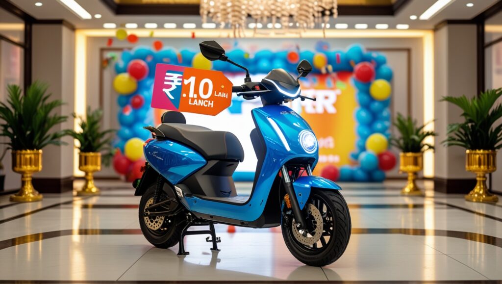TVS Jupiter Electric 120km Range or review