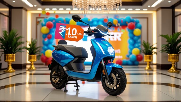 TVS Jupiter Electric 120km Range or review