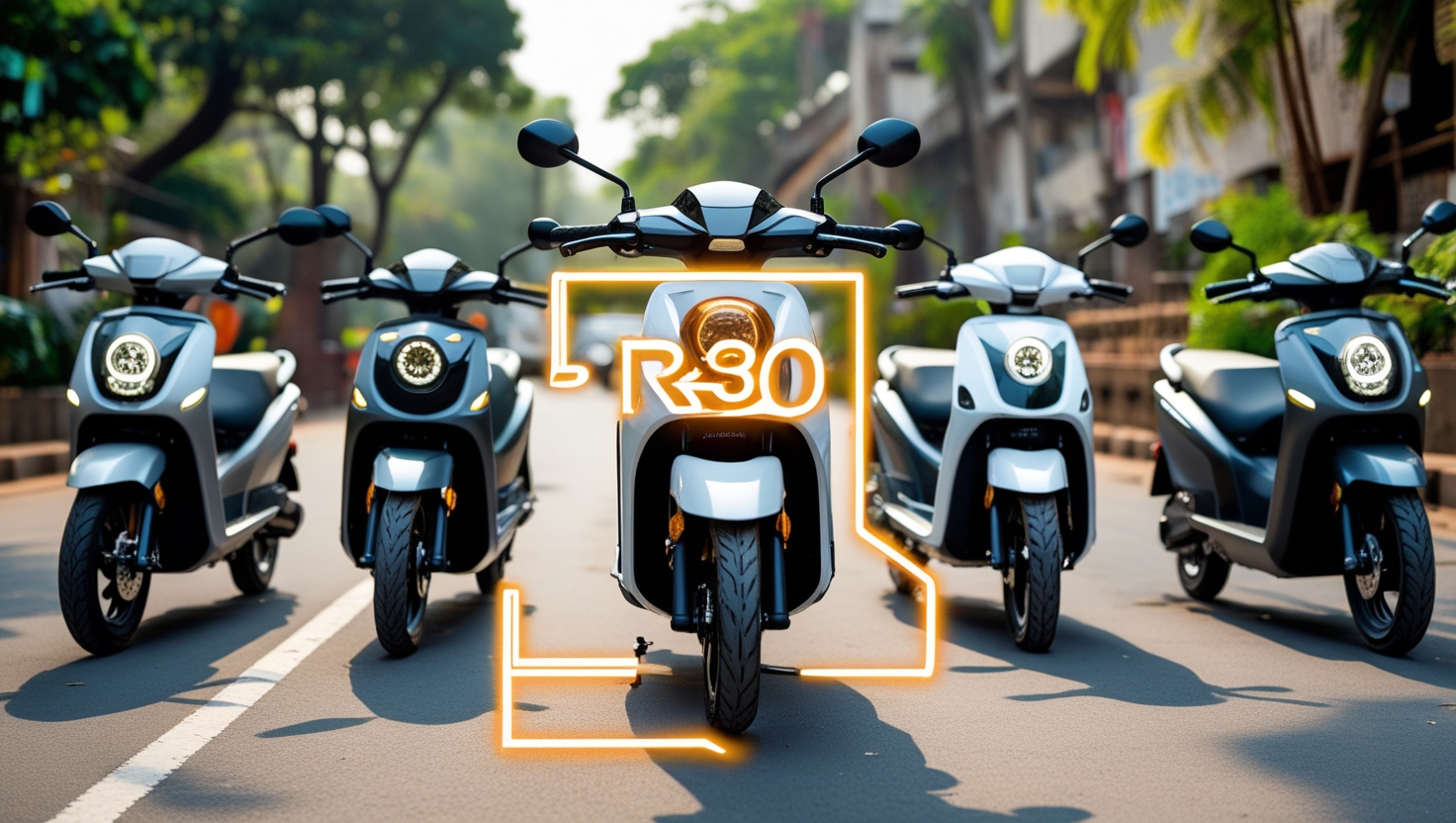 Top 5 electric scooters that can be used without a driving license