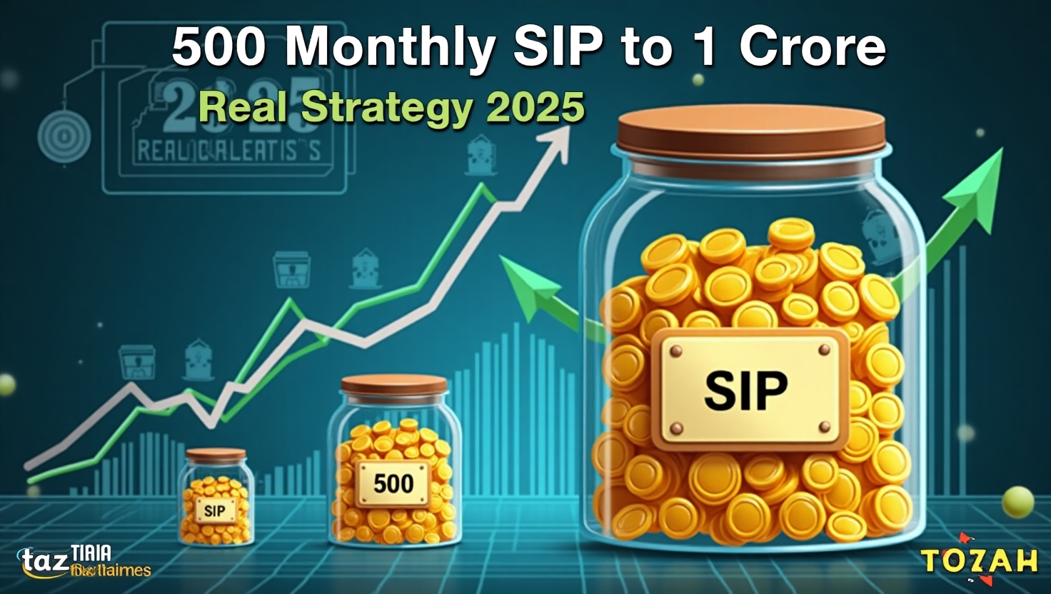 500 Monthly SIP Se ₹1 Crore Kaise Banayein