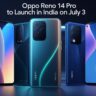 Oppo Reno 14 Pro to launch in India