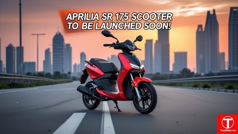Aprilia SR 175 scooter to be launched
